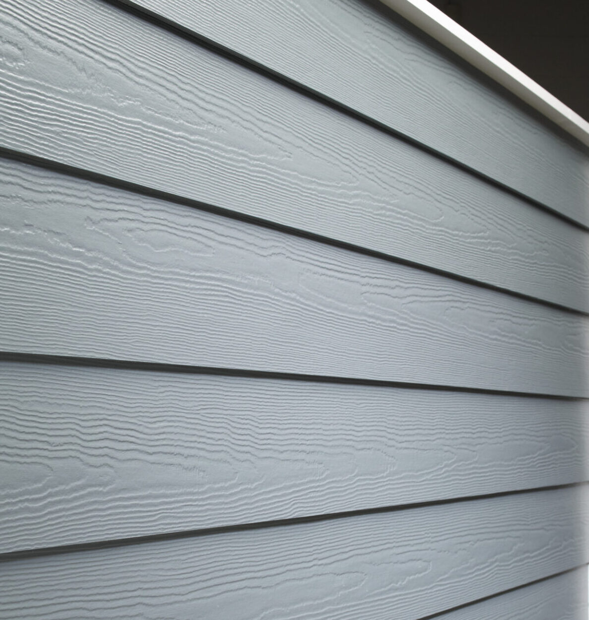 James Hardie Fiber Cement Siding Woodgrain Blue