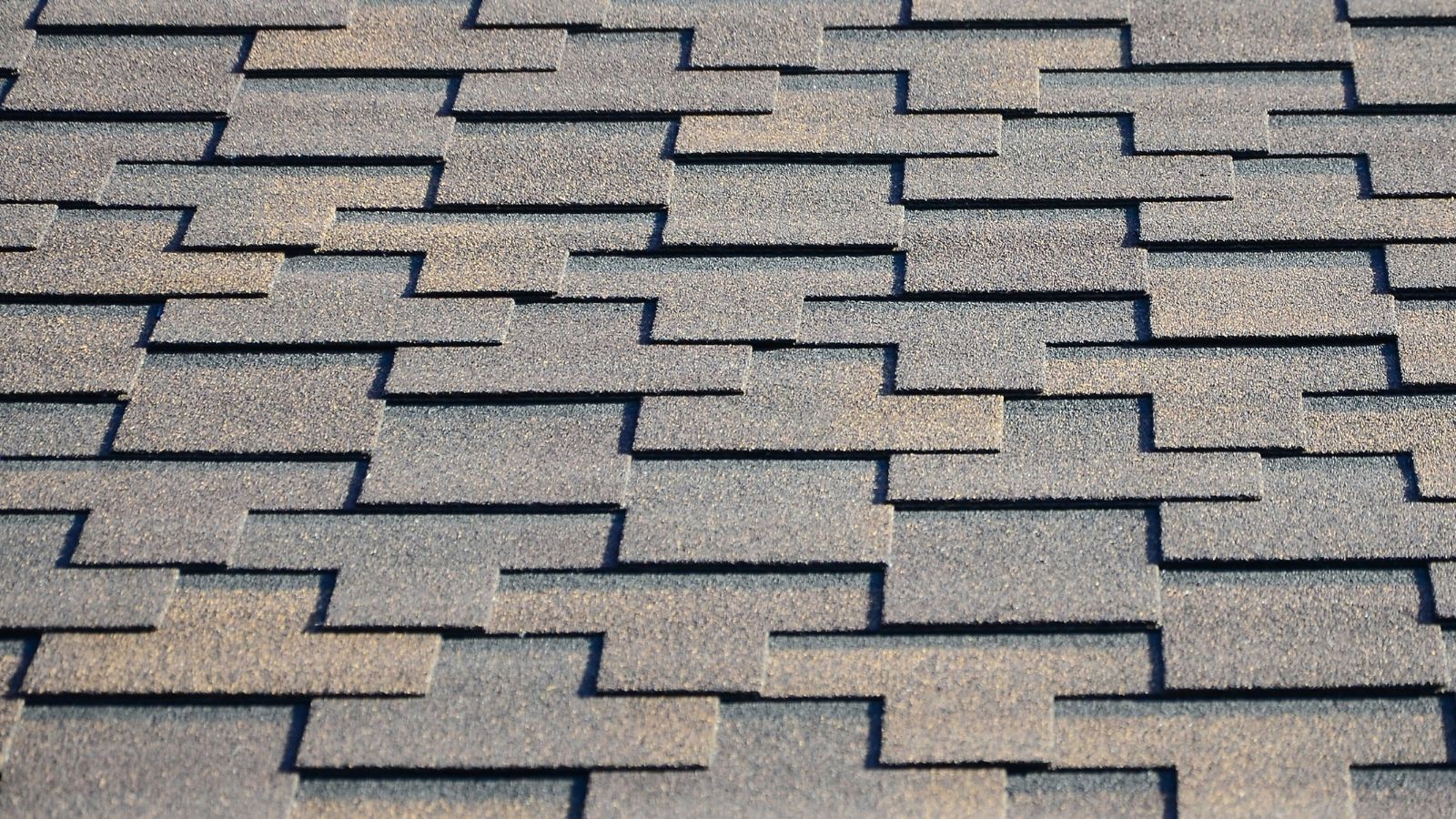 a close-up of architectural shingles