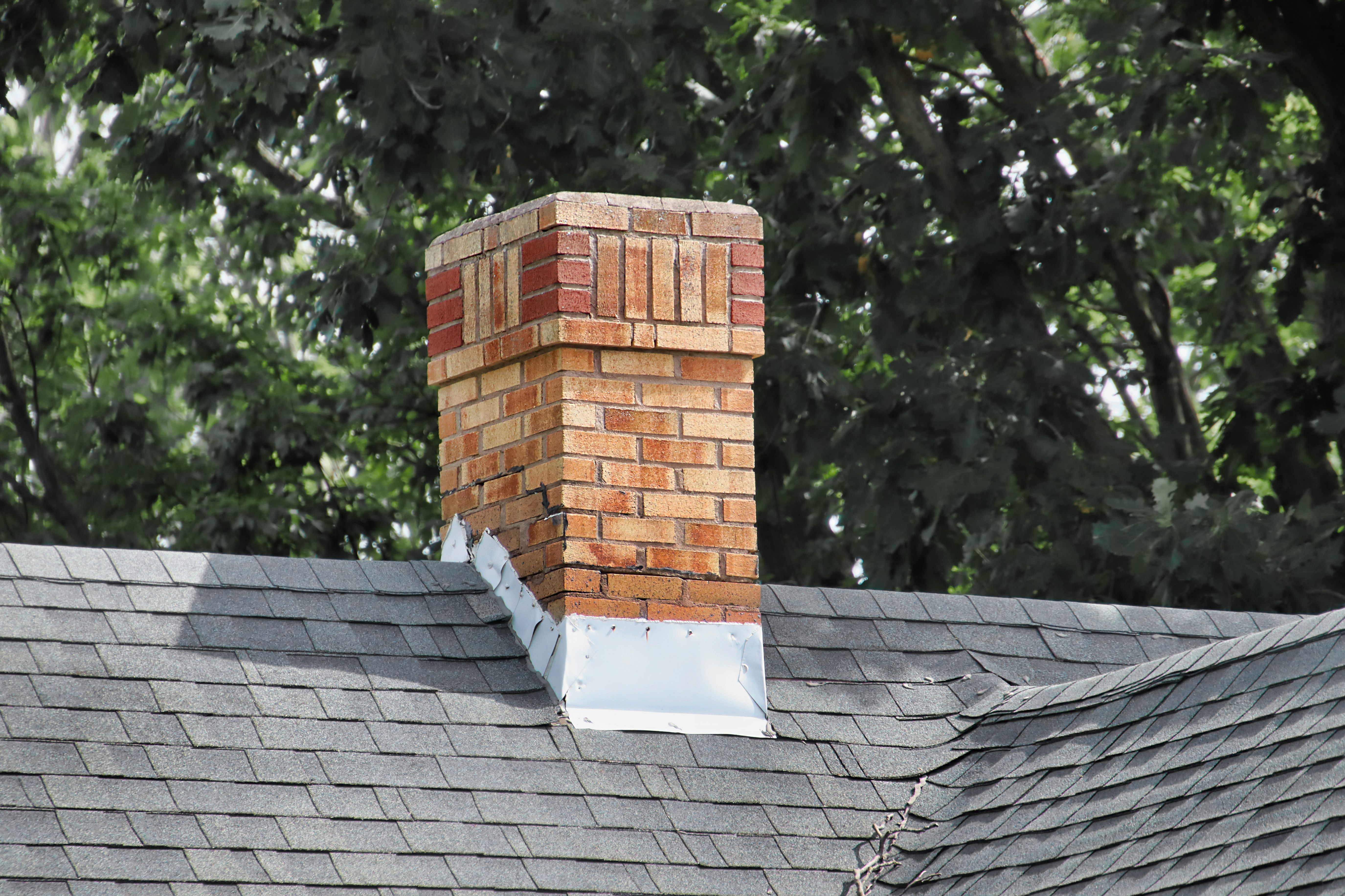 chimney roof flashing