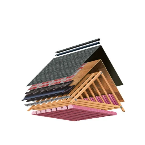 Owens Corning Complete Roofing System With Proper Ventilation & Insulation