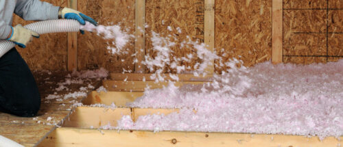 Blown Attic Insulation By Certified Contractor