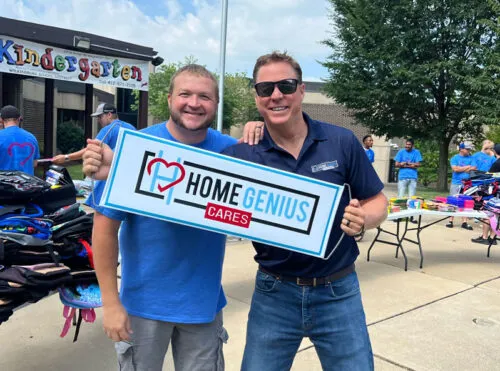 Home Genius Exteriors Founders Participate In Local Charity Event