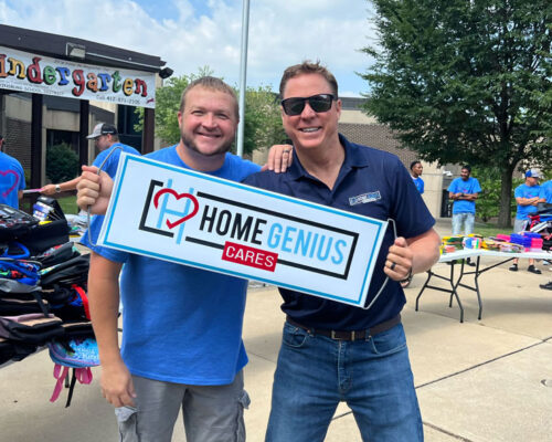 Home Genius Exteriors Founders Participate In Local Charity Event