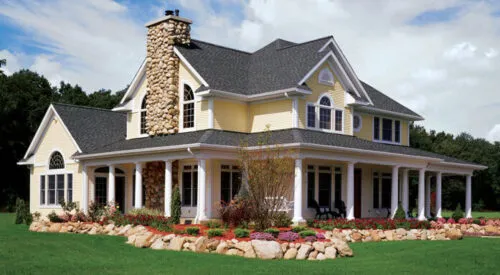 Yellow Vinyl Siding From CertainTeed Restoration Classic Collection