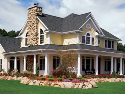Yellow Vinyl Siding From CertainTeed Restoration Classic Collection