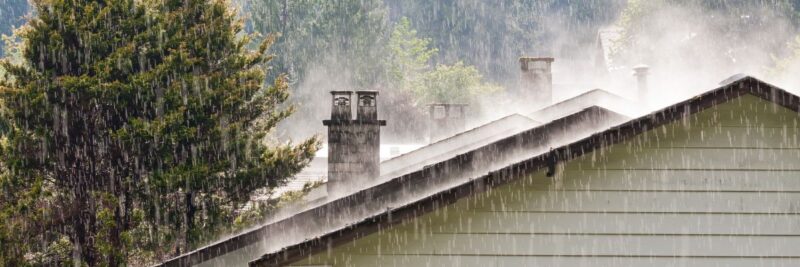 rain on a roof