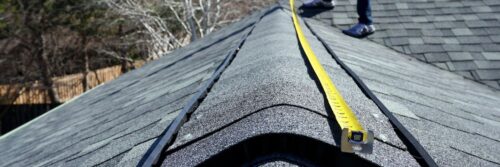 Measuring roof