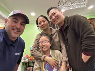 HGE customer selfie