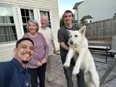 HGE customer selfie