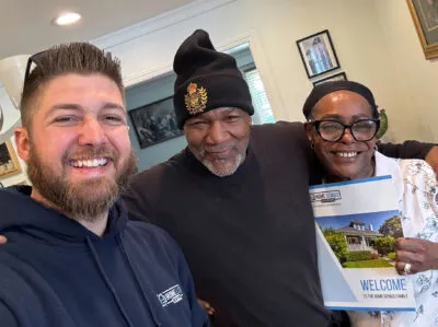 HGE customer selfie