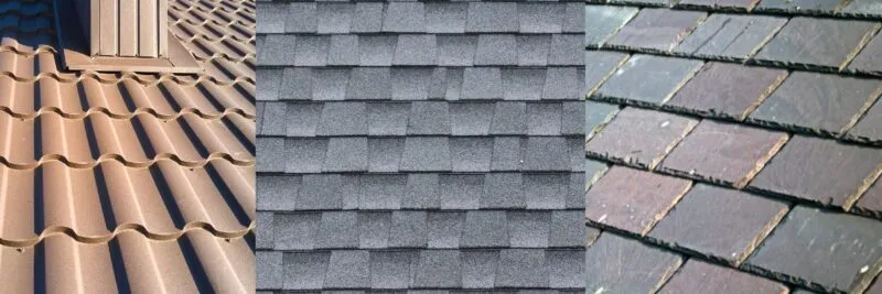 Metal, Asphalt, and Slate Roofing Materials