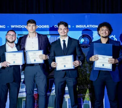 Standout HGE employees receiving awards