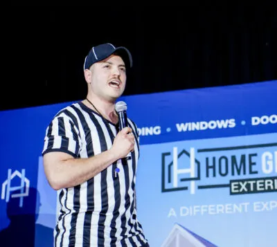 HGE Co-founder Austin Killian at 2024 Q4 launch event