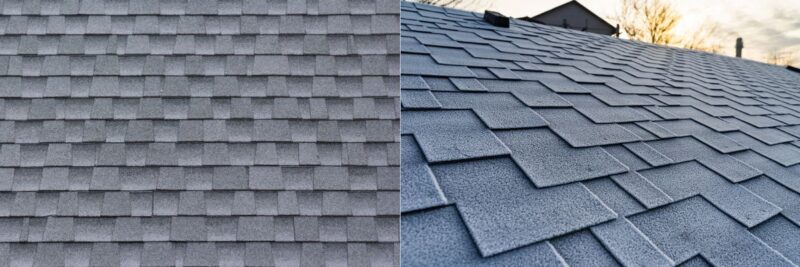 comparison of composite shingles to asphalt roofing