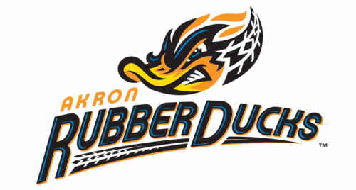 Akron RubberDucks minor league baseball team logo