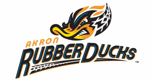 Akron RubberDucks minor league baseball team logo