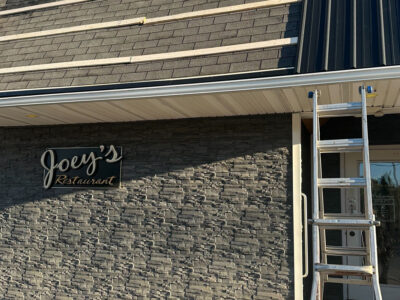 Home Genius Donates Roof to Local Restaurant