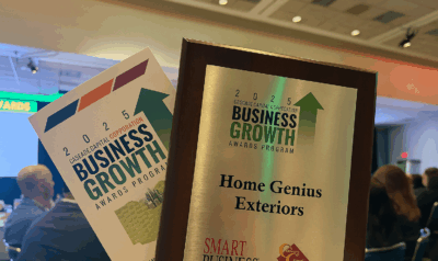 Home Genius Exteriors Wins Three Honors at 2025 Cascade Capital Business Growth Awards