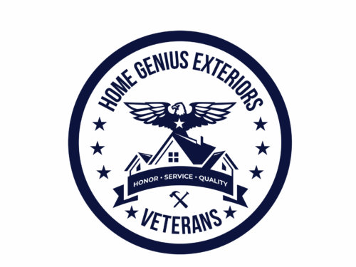 Home Genius Veterans program badge logo