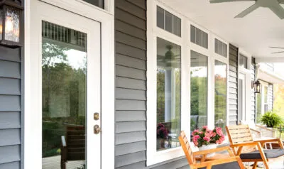 Beautiful new windows and patio door on home