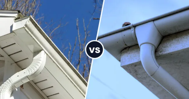 k style vs half round gutters