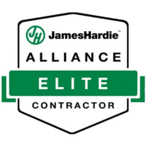 JamesHardie alliance elite contractor badge