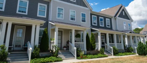 beautiful suburban townhomes in Tennesse
